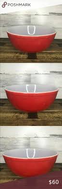 Vinage Retro Pyrex 4 Quart Large Mixing Bowl Vinage Retro Pyrex 4 Quart Large Red Glass Mixing Nesting Bowl 404 Made In Usa Heavy Scratc In 2020 Retro Red Glass Bowl