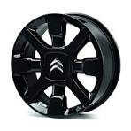 Set of 4 alloy wheels Citroën CROSS NOIRE 17" - C3, C4 Cactus