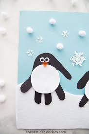 Handprint Penguin The Best Ideas For Kids Handprint Crafts Kindergarten Crafts Fun Winter Crafts