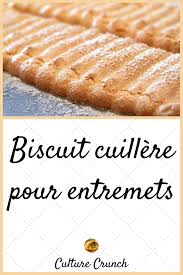 Biscuit Cuillere Pour Entremets La Recette Facile Recette Facile Recette Biscuit Cuillere