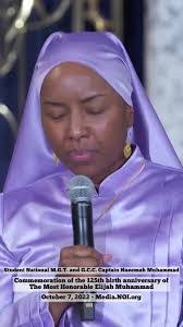 Najla Muhammad's Instagram, Twitter & Facebook