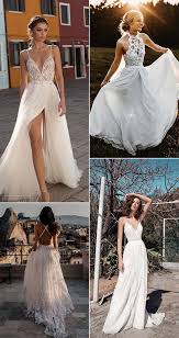 The lace detailing adds enough definition for the dress to stand out without being too loud. 25 Stunning Beach Wedding Ideas You Can T Miss For 2021 Emmalovesweddings