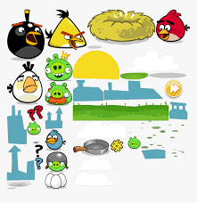 You can race as your favorite characters from the popular angry birds franchise. Comic Of Angry Birds All Angry Birds Sprites Hd Png Download Kindpng