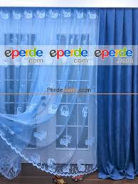 Çocuk odası tül perdeleri beğendiğiniz perde tarzına bağlı olarak değişir. Mavi Arabali Cocuk Odasi Tul Perde
