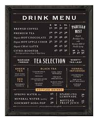 Chalkboards are a stylish and decorative ways of promoting your business and we have helped hundreds of small and large cafes, coffee shops, and juice bars increase sales and popularity from our chalkboards. Modern Cafe Menu Board Novocom Top