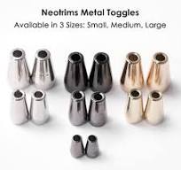 Metal Cord end Toggles, Draw String Hoodie cord ends, Gunmetal Silver &  Gold. for Sweatshirt Hoodies Pants and Garments
