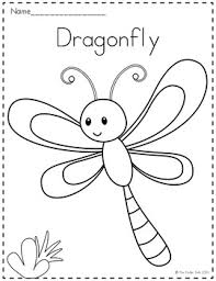 Insect coloring pages for children to print and color; Bugs And Insects Coloring Pages By The Kinder Kids Tpt