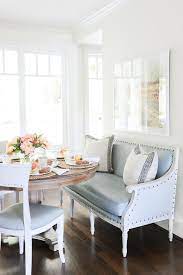 Display whatever you like on this table. 46 Best Round Table With Bench Ideas Round Table With Bench Home Decor Kitchen Banquette