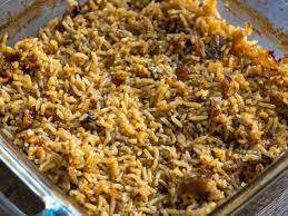 Stick Of Butter Baked Rice Recipe Rice Side Dish Recipes Salad Side Dishes Baked Rice