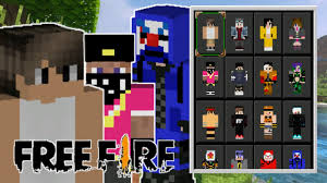 Minecraft capes / cloaks download. Skin Pack Free Fire Di Minecraft Pe Mantap Youtube