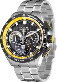 Pulsar Men Pu2011 Gent Chrono Sport Yellow Horloges