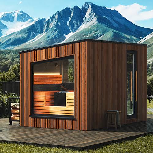 Auroom Terra Outdoor Modular Sauna Cabin - Saunas