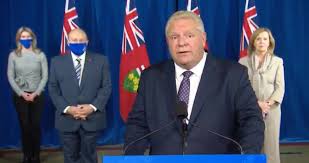 Ford says he is extremely concerned about rising infections and stressed that residents must follow public health. Ford To Give Announcement As More Ontario Regions Move Into The Red Zone News