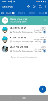 That's it and now you get sync all the chat on the mobile where you have installed the whats web scan app. Nswhatsapp 3d 8 95 Descargar Para Android Apk Gratis