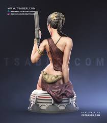 In star wars #11 by marvel comics, princess leia organa makes a heartless decision that reveals she is willing to do anything to help the rebel cause. Princess Leia Slave Bust Star Wars Collectibles 3d Print Model Tsaber