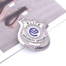 Custom Designed Security Guard Private Silver Badges Buy Security Guard Badges Private Security Badge Silver Securit Security Badge Custom Pins Military Pins