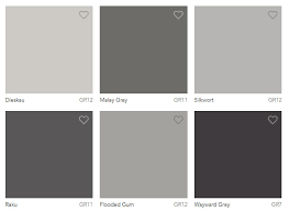 grey colour charts dulux australia interiors by color