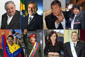 Resultado de imagen para lula, correa,cristina, maduro y evo morales
