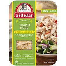 The chicken sausage is much lighter than pork or beef sausage, so the heaviness of. Aidells Lemon Herb Pulled Chicken Hy Vee Aisles Online Grocery Shopping