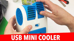 It is easy to use and maintain, and you can use it in conjunction with an air conditioner to boost the cooling. Usb Mini Air Cooler Personal Air Conditioning Hb 168 Desktop Fan Youtube
