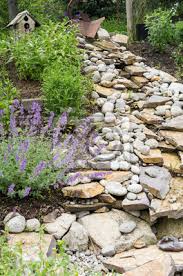 Bachlauf bauen mit bachlaufschalen kinderleicht mein schoner garten. Garten Wasserlauf Mit Steinen Leinwandbilder Bilder Vogelhaus Hof Gartnerei Myloview De