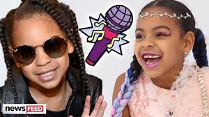 The daughter of the star r n b beyonce, who knows firsthand about show business from the beyonce and jay zee with her daughter on the stage of the mtv video music awards in 2014. Blue Ivy Channels Her Inner Beyonce With Wild Dance Moves Youtube