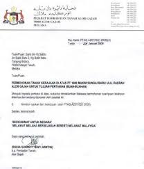 C) pengukuran perwartaan tanah simpanan kerajaan ( sek. Contoh Kertas Kerja Permohonan Tanah Kerajaan Soalan Imam Sebelum Akad Nikah