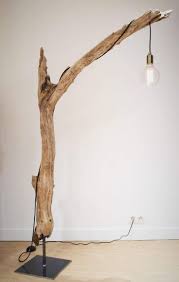 Pin Von Hans Dampf Auf Lampen Stehlampe Holz Baum Lampe Treibholz