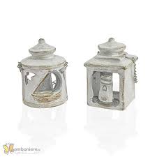Vendita bomboniere matrimonio 2020 online originali, economiche, solidali e fai da te. Bomboniera Matrimonio E Battesimo Tema Mare Ocean Lanterne Porta T Light