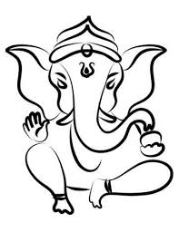 Black And White Images Of Ganesha Remover Of Obstacles Tatoo Desenhos Desenho