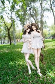 夏日的白洋裝季ヾ bjd dolls girls beautiful barbie dolls fashion dolls