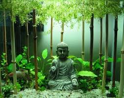 Buddha Bamboo Sticks Goldfish Aquarium Small Original Decoration Jpg 600 474 Pixels
