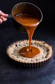 Cookie Bottomed Salted Rum Caramel Tart Hbh Recipe Desserts Sweet Treats Delicious Desserts
