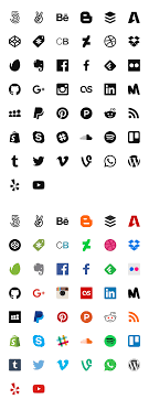 Social media has become so ingrained in our daily lives that most social media icons are instantly recognizable. Free Social Media Icons Social Media Icons Vector Social Media Icons Free Social Media Icons