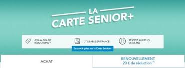 En ce moment, elles sont toutes au prix unique de 25€ !!! Promo Renouvellement Carte Senior Sncf Pour Realiser Des Economies