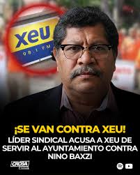 INTOLERANCIA SINDICAL CONTRA LA PRENSA EN VERACRUZ El líder de Limpia  Pública, Nino Baxzi, agredió verbalmente a una reportera durante una rueda  de prensa al no tolerar preguntas incómodas. Organizaciones de periodistas