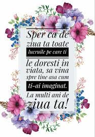 Daca exista ceva mai frumos decat viata, daca exista ceva mai minunat decat un rasarit de soare, daca exista ceva mai pur decat un la multi ani! Engpkqyrespkam