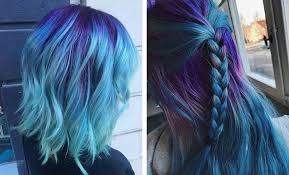 Blue and violet colors are so universally flattering that quite seriously every skin tone can rock it! 25 Amazing Blue And Purple Hair Looks Stayglam