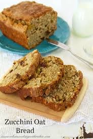 Zucchini Oat Bread Recipe Food Recipes Baking Recipes