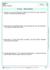Grade 6 Word Problems Worksheets Www Grade1to6 Com