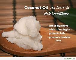 The smoother the homemade hair treatment when it goes on, the easier it will be to remove from your hair. Coconut Oil As A Leave In Hair Conditioner For Frizzy And Damaged Hair Hair Buddha