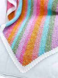 C2c Moss Stitch Crochet Pattern With Mini Bobble Border Linen Etsy