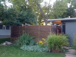 Midcentury Modern Fence Chainlinkfence Backyard Fences Fence Landscaping Fence Design