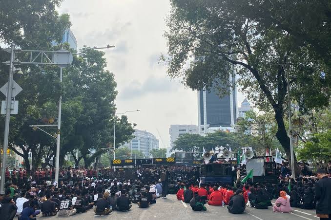 Demo Jakarta Hari Ini, Dua Aksi Unjuk Rasa, Waspadai Kemacetan dan Rute Alternatifnya
