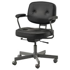 Alefjall Office Chair Glose Black Ikea In 2020 Office Chair Ikea Office Chair Chair