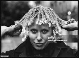 Hazel O'Connor with her new hair. News Photo