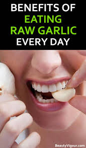 Benefits Of Eating Raw Garlic Every Day Beautyvigour Eating Raw Garlic Eating Raw Garlic Benefits Raw Garlic