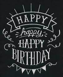 It's a lovely day for so many reasons & i've come to appreciate any & all birthdays even more so now. Machine Embroidery Designs At Embroidery Library New This Week Happy Birthday Chalkboard Happy Birthday Design Birthday Chalkboard Art