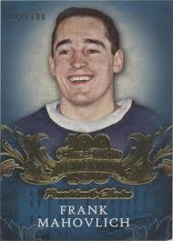 2016-17 President's Choice Ed Chadwick Auto Papercuts Blue & White  Centennial