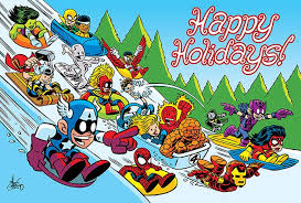 Best Art Ever This Week 12 26 14 Marvel Superhero Christmas Art Spiegelman